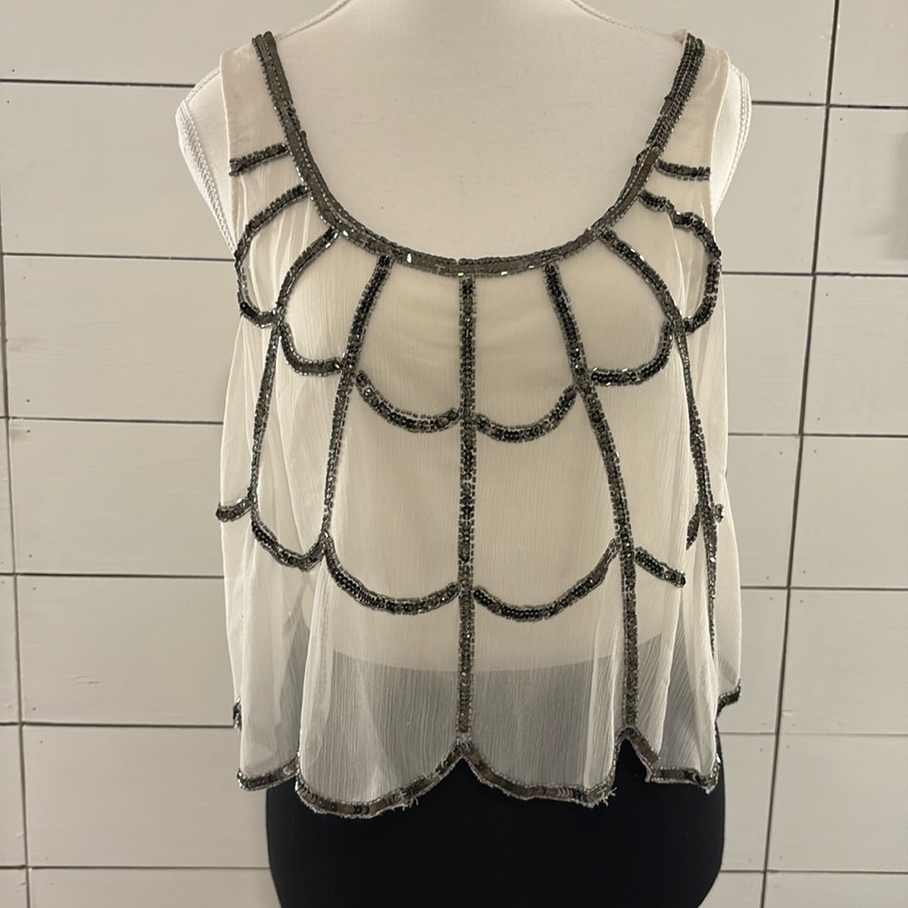 Lipsy Elegant Cream and Black Dress